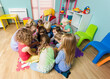 © oksix - Educational group activity at the kindergarten or daycare