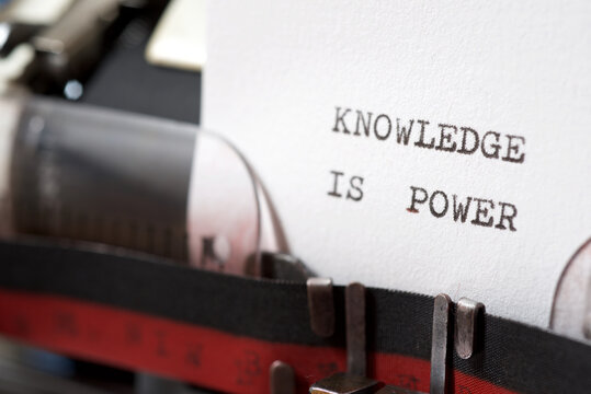 Knowledge is power