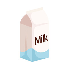 Sticker - milk box drink packing icon