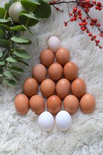 Christmas Tree Eggs