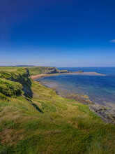 Saltwick Bay Near Whitby In North Yorkshire - Viewed From The Clifftops