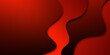© gojalia - Abstract red paper cut waves shapes. 3D abstract paper style, design layout for business presentations, flyers, posters, prints, decoration, cards, brochure cover, banners
