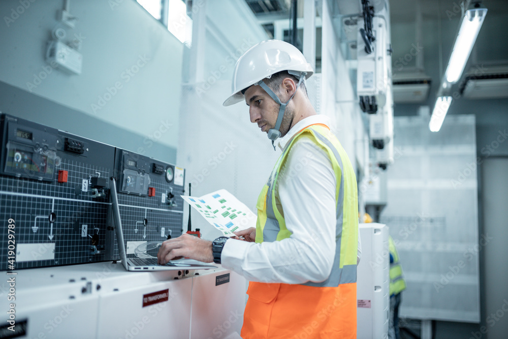 Engineer electronic test setup system installations in the mechanical ...