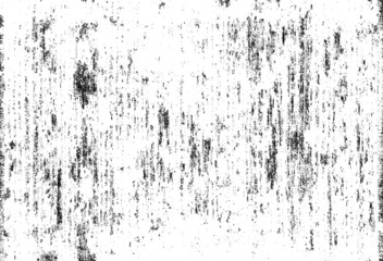 Poster - Rough black and white texture vector. Distressed overlay texture. Grunge background. Abstract textured effect. Vector Illustration. Black isolated on white background. EPS10