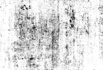 Poster - Rough black and white texture vector. Distressed overlay texture. Grunge background. Abstract textured effect. Vector Illustration. Black isolated on white background. EPS10