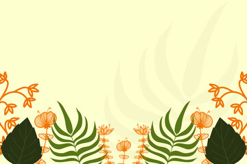 Leaf Background Illustration 6