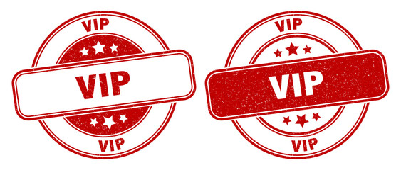 vip stamp. vip label. round grunge sign