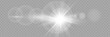 © kume111000 - Vector transparent sunlight special lens flash light effect.front sun lens flash. Vector blur in the light of radiance.