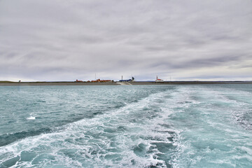 Poster - Panoramic view of Magellanic Strait, Tierra del Fuego, Chile