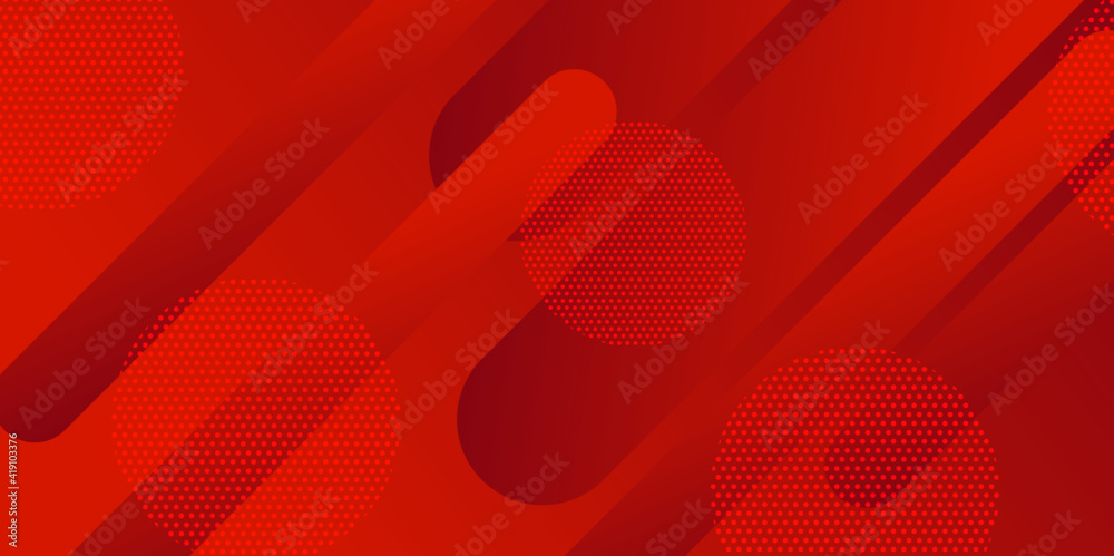 Abstract halftone dots background in red colors Stock Vector | Adobe Stock