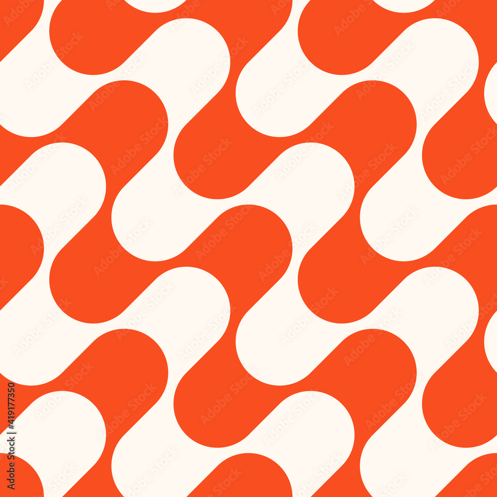 Vector seamless pattern. Repeating geometric elements. Abstract simple ...
