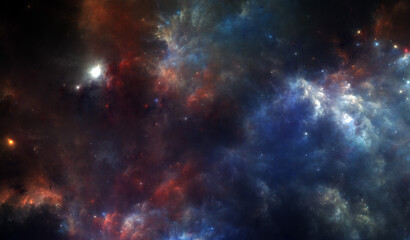 Wall Mural - Fictional Nebula 3 - 13020 x 7617