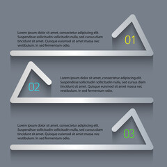 Wall Mural - design elements loop style background business presentation template. vector illustration eps 10 for