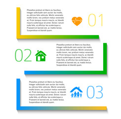 Wall Mural - design elements loop style background business presentation template. vector illustration eps 10 for