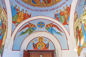 Wall Mural - Interior of Kashveti Church in Tbilisi, Georgia