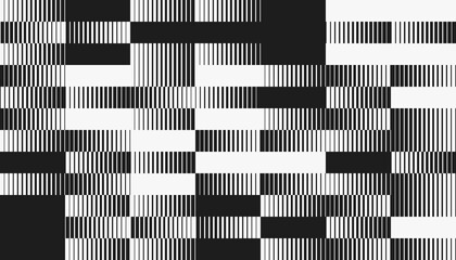 Abstract geometric vector pattern with transition effect