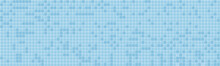 Blue Vector Mosaic Pattern Texture Background