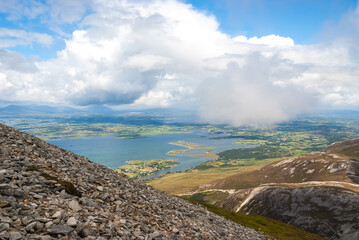 Wall Mural - View from Croagh Patrick
