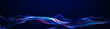 © Nazar - Futuristic point wave. Abstract background with a dynamic wave.Connecting background. Abstract wave. Artificial intelligence. Big data technology 3d rendering