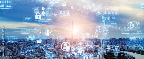 Photo 都市とネットワーク　スマートシティー