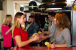 © JackF - Two young women with cocktails having fun on party at nightclub. High quality photo