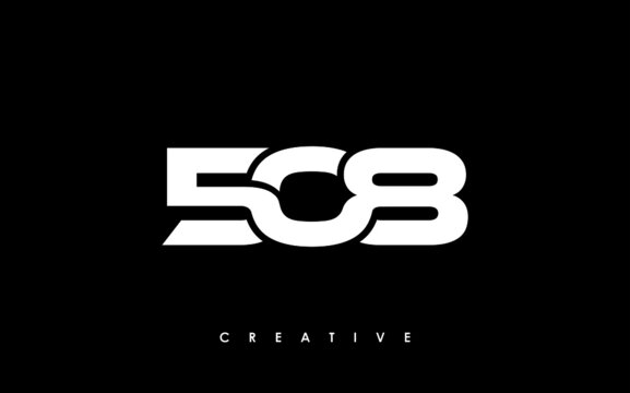508 Letter Initial Logo Design Template Vector Illustration