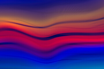 Aufkleber - Abstract technological background in vibrant colors and blur.