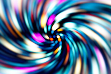 Aufkleber - Abstract technological background in vibrant colors and blur effect.