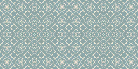 Wall Mural - Seamless pattern in vintage style. Wallpaper texture for your design. Vector image 