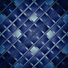 Poster - metal grid background