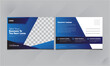 © Kawsar - Corporate postcard design template. amazing and modern postcard design. stylish corporate postcard design.