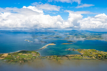 Wall Mural - View from Croagh Patrick, Ireland