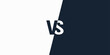 © tutti_frutti - Versus sign contrast vector illustration