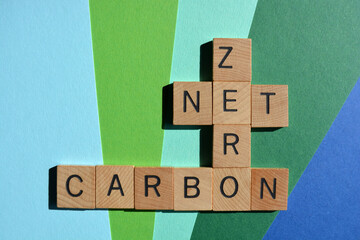 Poster - Net, Zero, Carbon, crossword