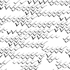 Aufkleber - Abstract seamless doodle pattern, hand drawn ink sketch background