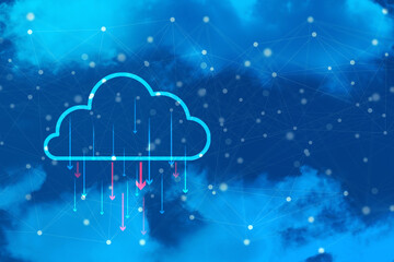 Poster - 2d rendering technology Cloud computing 