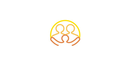 Creative Children Parents Care Logo Design