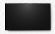 © 4zevar - Realistic television screen on background. TV, modern blank screen lcd, led