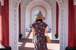 © Juan Alberto Ruiz/ADDICTIVE STOCK - Asian female tourist in dress standing in arched passage of Cikang Overpass bridge during holiday in Taiwan