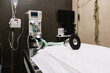 © Xavier Lorenzo/ADDICTIVE STOCK - Oxygen and professional equipment placed in operating room of modern veterinary clinic