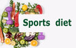 © Olena Poberezhna - Presentation, sports diet food program template for women. Healthy food concept