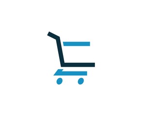 Poster - Shopping cart logo
