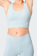 © Rawpixel.com - Sporty woman in blue sportswear fashion shoot