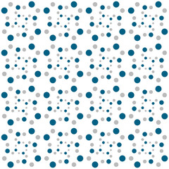 Poster - Blue And Gray Pattern. Vector Pattern. Vector Blue And Gray Pattern.