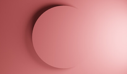 Wall Mural - Abstract circle background. Minimal Pattern. Gradient shapes composition.