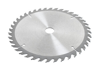 new power saw blade closeup