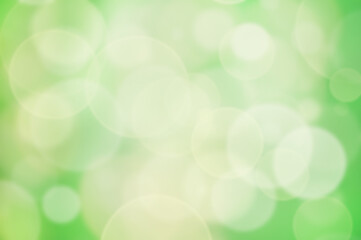 green blurred bokeh background illustration