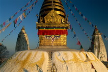 The Swayambhunath Stupa Or Monkey Temple, Kathmandu, Nepal