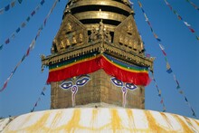 Swayambhunath Stupa, (the Monkey Temple), Kathmandu, Nepal