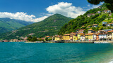 Fototapeta Do pokoju - The lake of Como (Lario) at Domaso, Italy